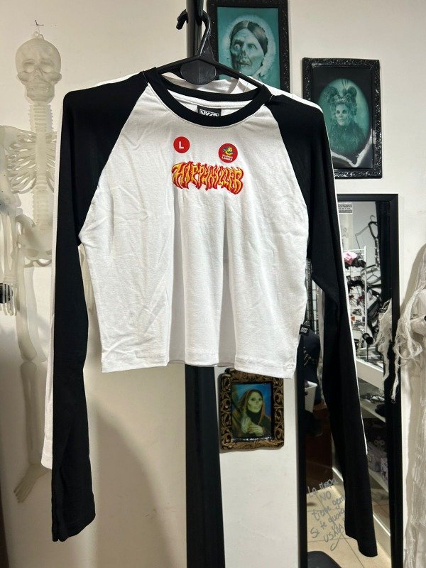 Producto - baby tee mangas largas RANGLAN  HK