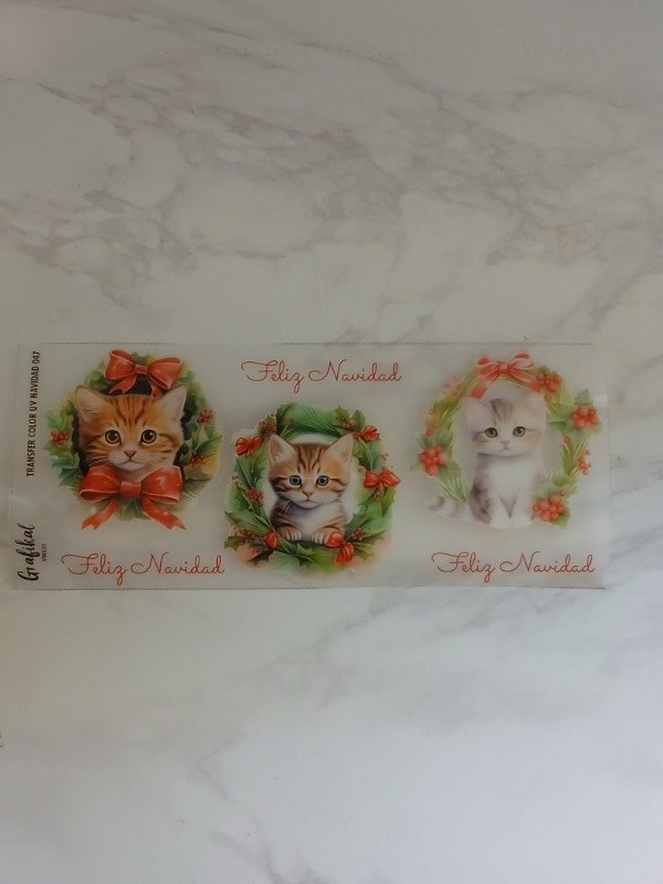 Producto - OFERTA Transfer Color Navidad047 20cmx8cm