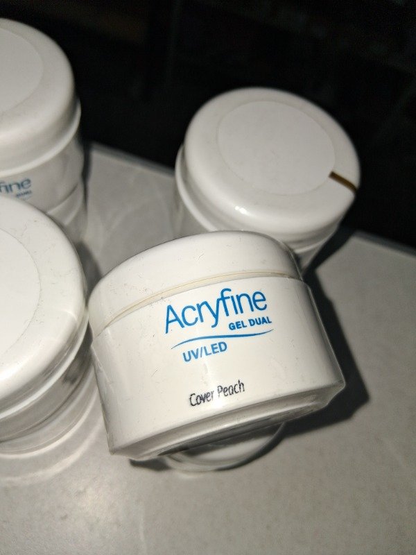 Producto - Gel construcción  cover peach acryfine