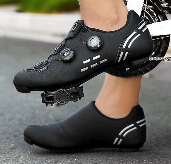 Producto - Zapatillas Ciclismo Ruta Bikecraft SR01 Doble Dial Rotativo y Ultra Livianas - 1