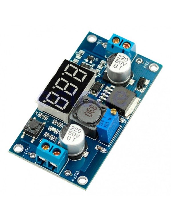 Producto - Fuente Step Down DC-DC con Voltímetro