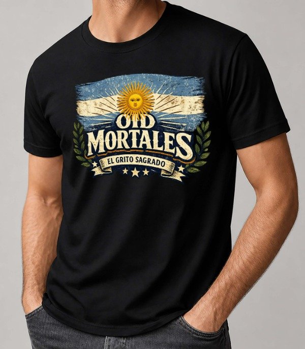 Producto - Remeras Negras Unisex Diseños Argentina 2 - 5