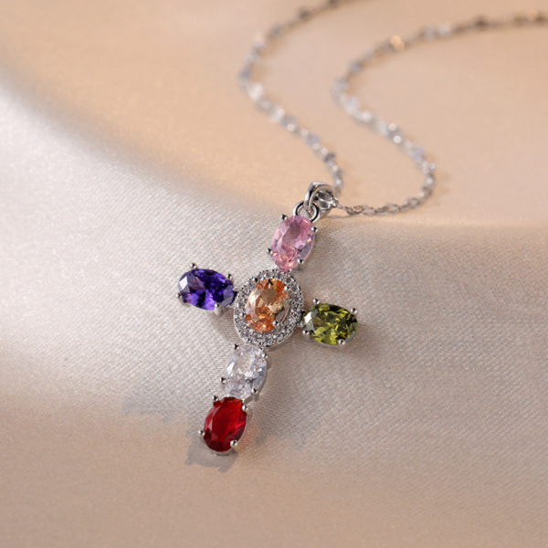 Producto - Collar religión colores silver