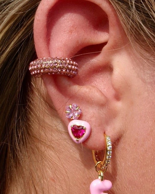 Producto - Cuff cristal rosa - 0