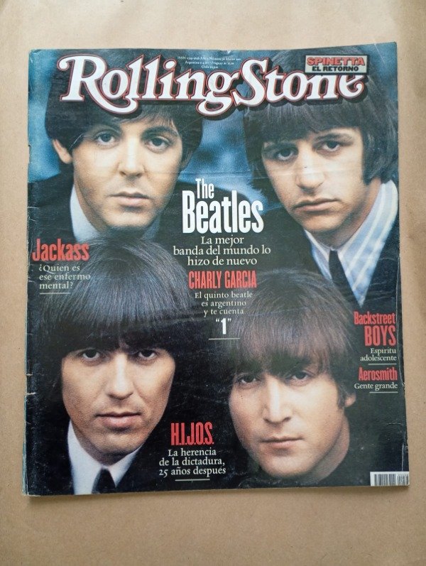 Producto - Rolling Stone #36 The Beatles Charly García Backstreet Boys - Marzo 2001