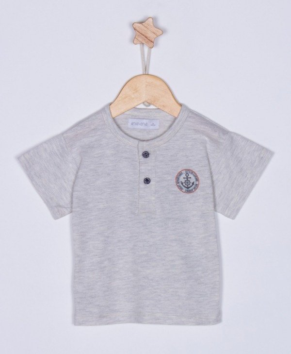 Producto - REMERA REEF GRIS MELANGE