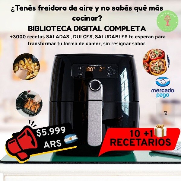 Producto - Recetarios para air fryer