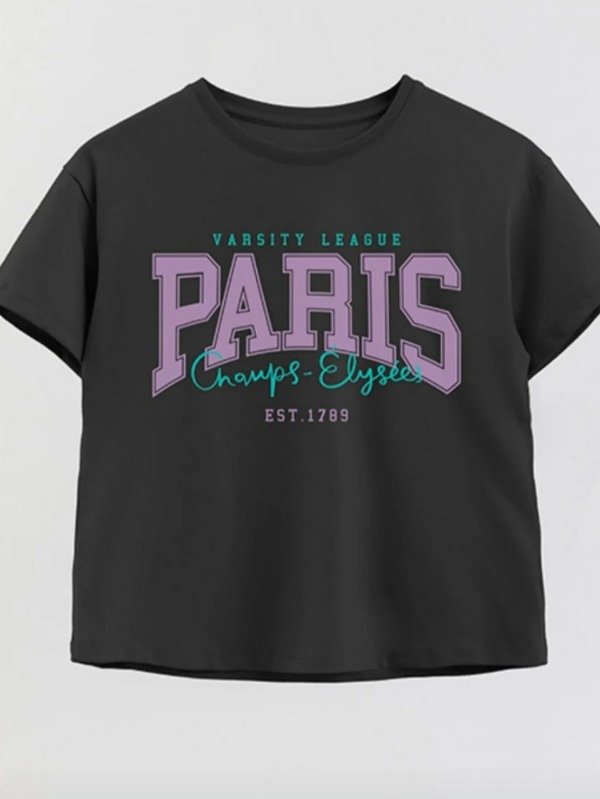 Producto - Remera overside algodón Paris