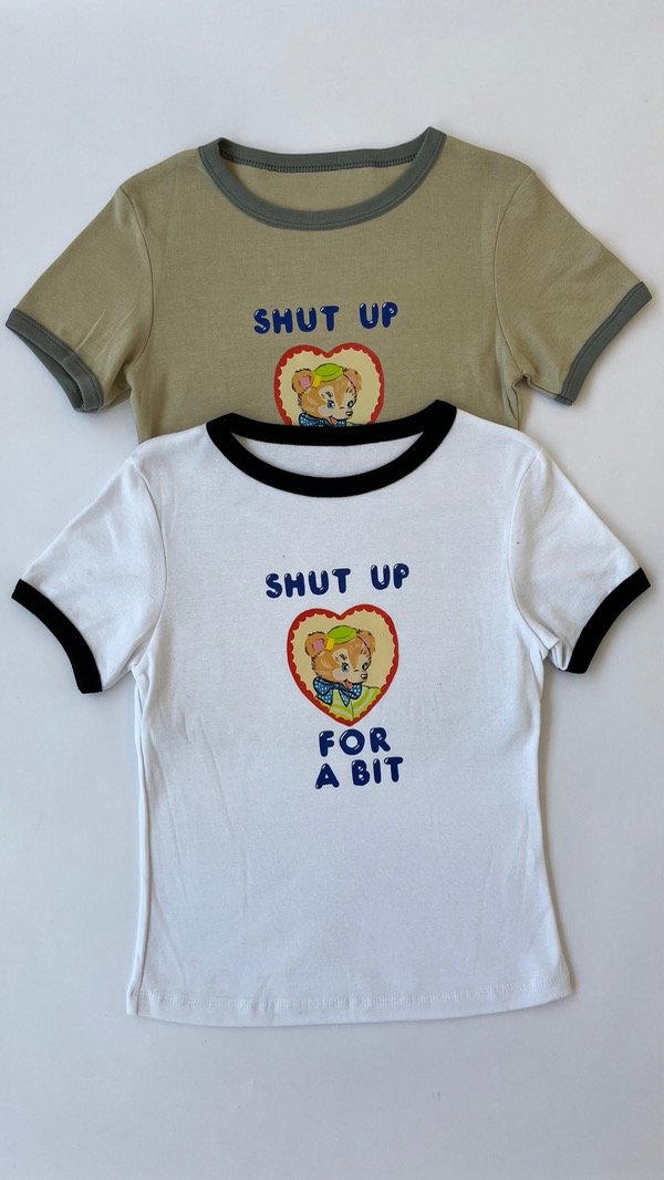 Producto - Baby tee SHUT UP