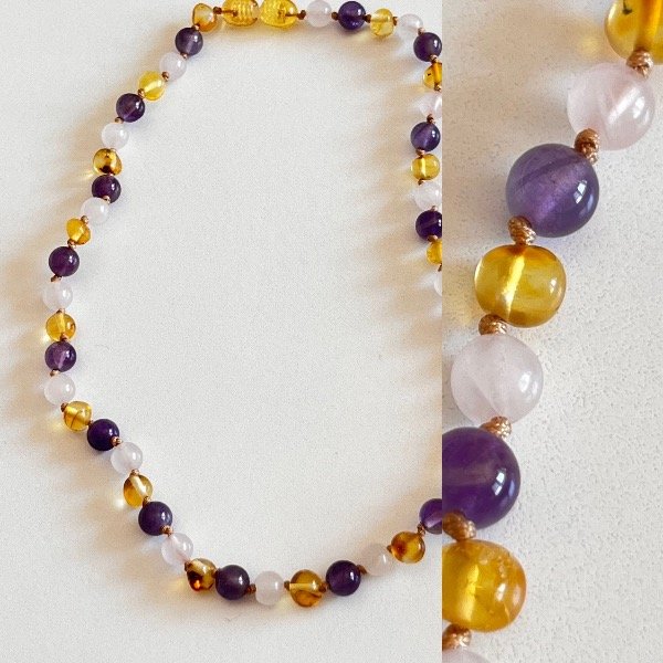 Producto - Ambar collar Libertad 38cm