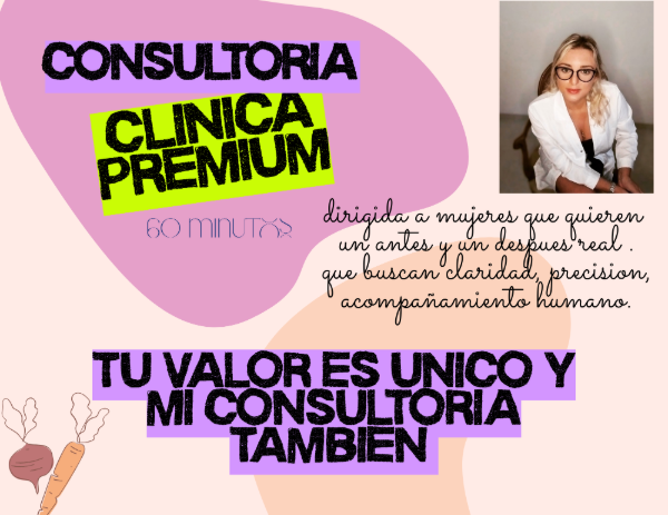 Producto - CONSULTORIA CLINICA PREMIUM!!!