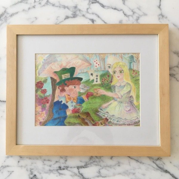 Producto - Alice and the Mad Hatter Costume con paspartú