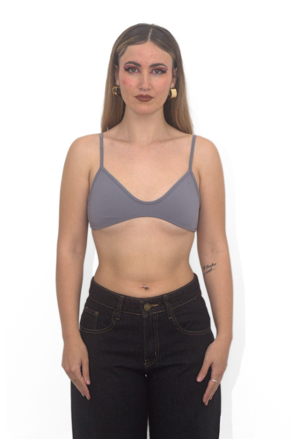 Producto - Corpiño Zaz Gris Oscuro