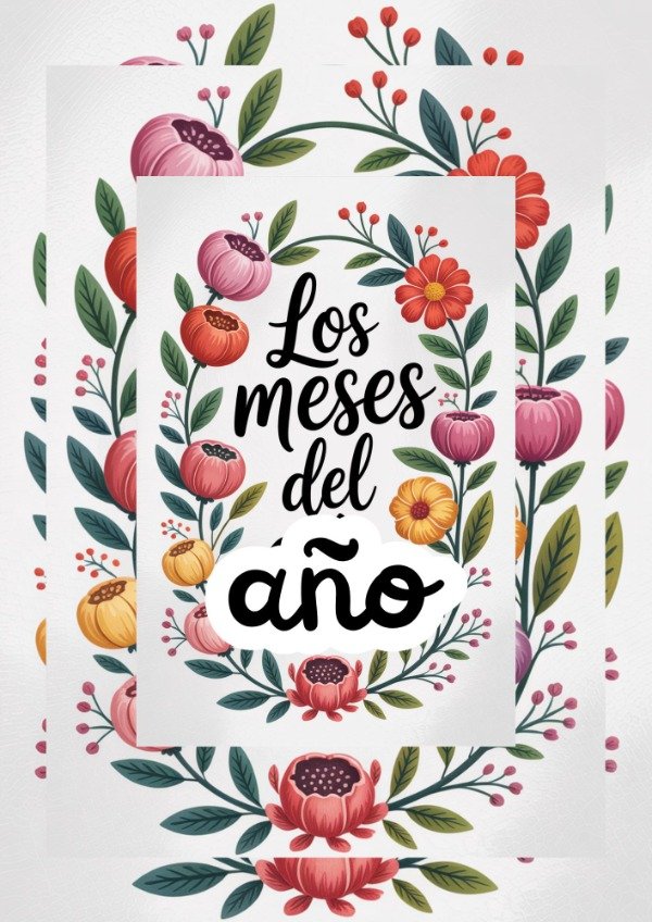 Producto - MATERIAL GRATUITO. Los meses del año Alicia Abatilli