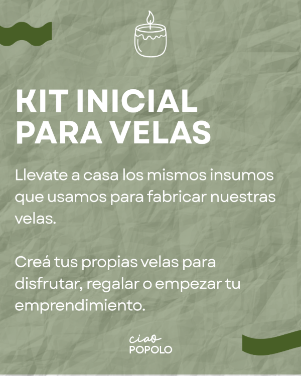 Producto - Kit inicial para hacer velas - 0