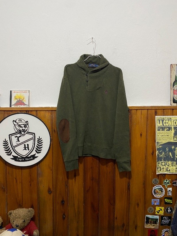 Producto - POLO RALPH LAUREN SWEATER TORTUGA VERDE (S)