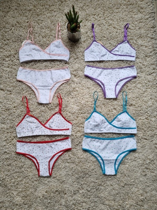 Producto - Conjuntos Juveniles de algodon con lycra (Pack por 12)