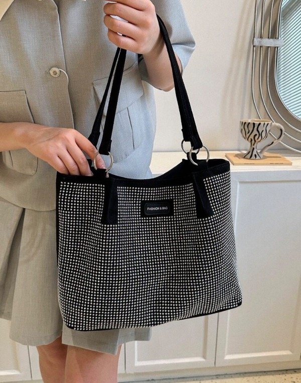 Producto - Bolso grande con strass - 2