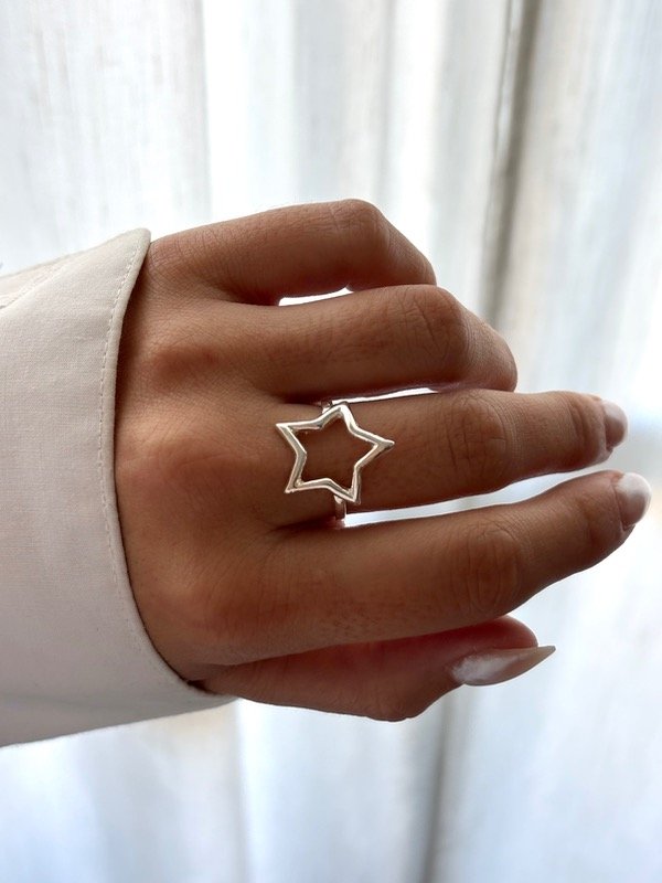 Producto - Anillo estrella calada - 2