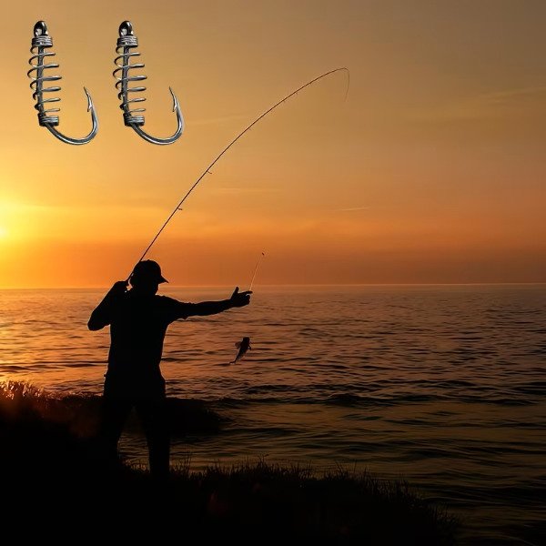 Producto - Anzuelo Surfish Spring Chinu con Resorte VARIOS TAMAÑOS y FRACCIONADOS - 7