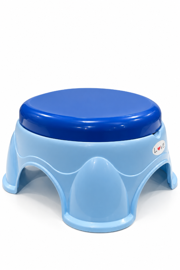Producto - Pelela infantil celeste con tapa - 0