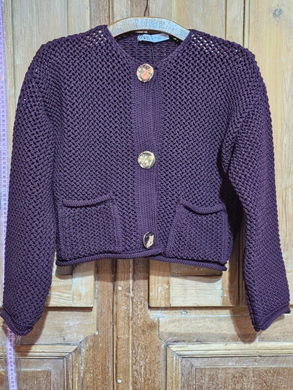 Producto - Saco Zara Bordó t.M
