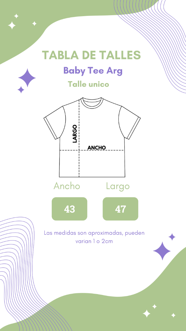 Baby tee Jonas Brothers come to arg — imagen 2