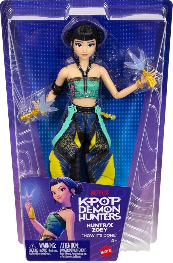 Producto - Kpop Demon Hunters Huntrix Zoey Fashion Mattel - 3