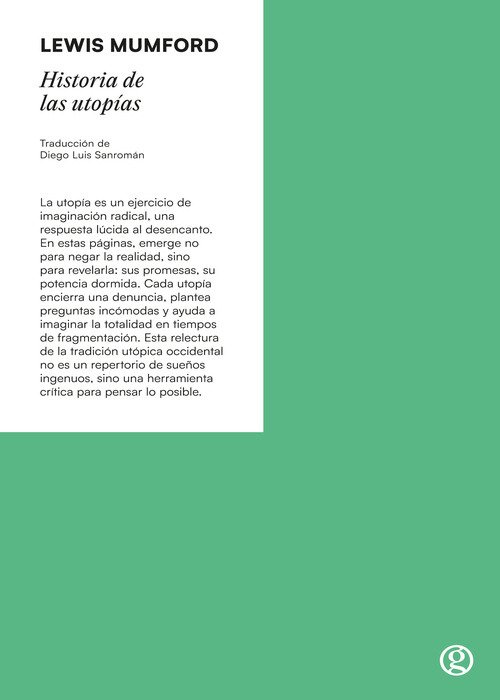 Producto - Historia de las utopias, Lewis Mumford, Godot