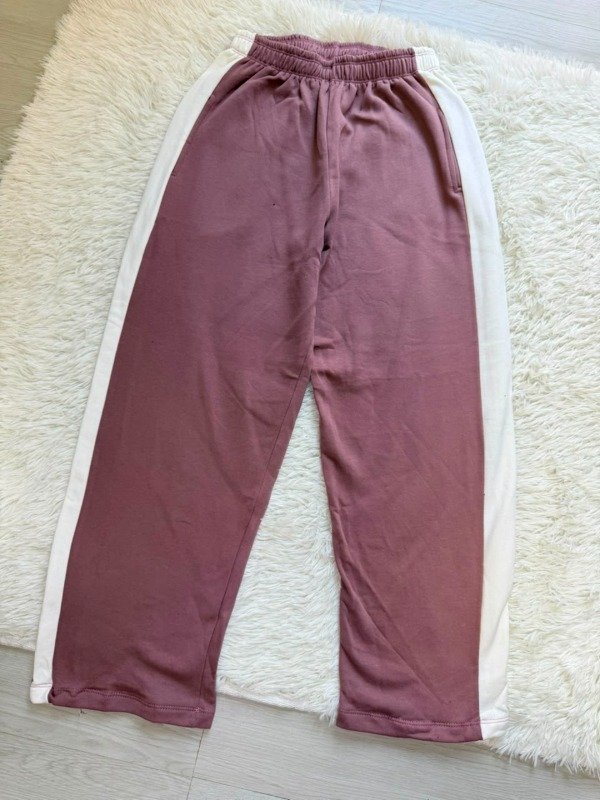 Producto - Baggy Algodón Frisa Líneas Blancas - 2