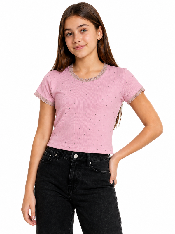 Producto - PUPERAS MORLEY CON STRASS NIÑA - 1