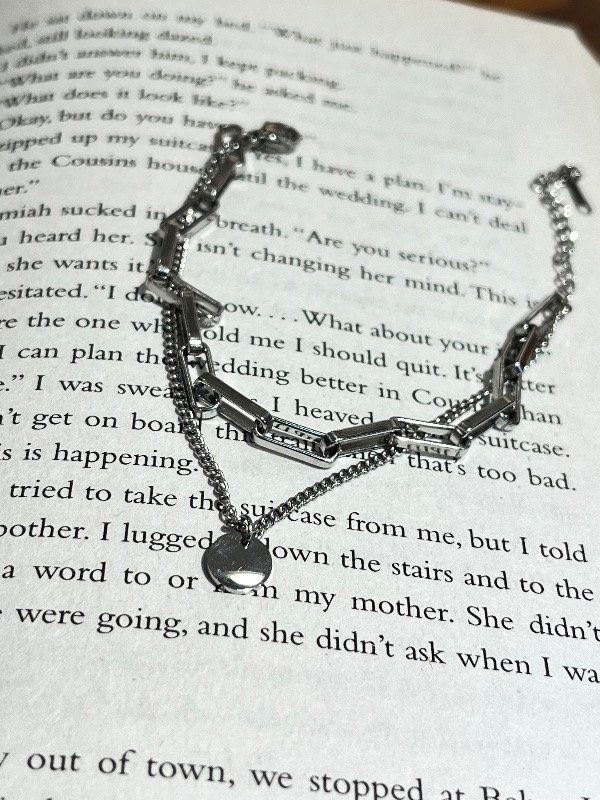 Producto - PULSERA DOBLE COIN ACERO