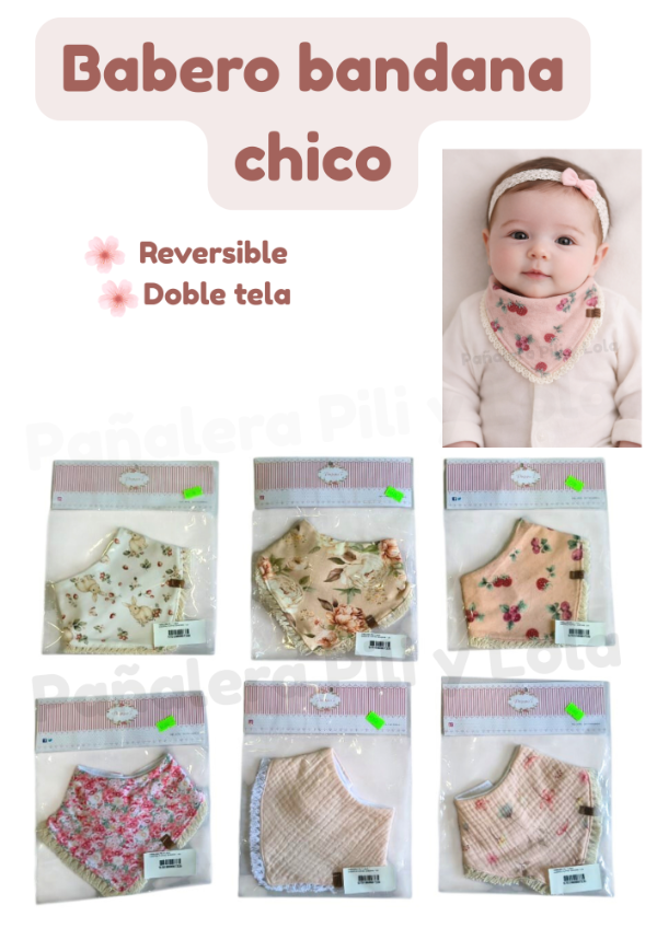 Producto - Babero bandana chico nena