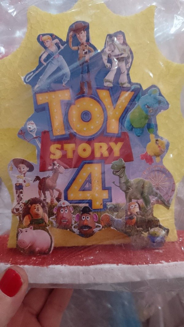 Producto - Adorno para torta telgopor TOY STORY