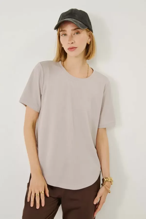 Producto - Remera Basic Gris (Bonjour  Lulu)