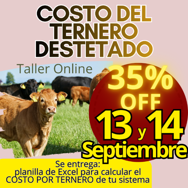 Producto - Taller Online: Cálculo del Costo del Ternero - 0