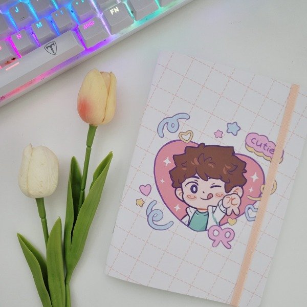 Producto - Libreta A5 Oikawa corazón