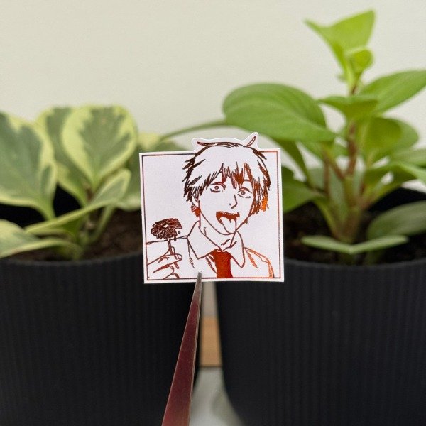 Producto - Chainsaw Man // Stickers foil