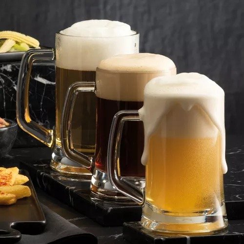 Producto - Vaso Chop Cerveza 500 Cc Pasabahce Vidrio Templado Eventos