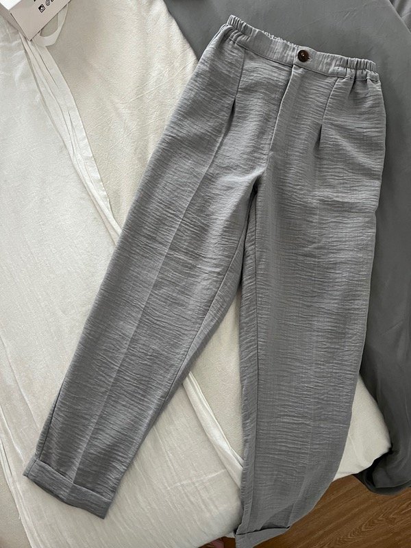 Producto - Pantalón sastrero gris 36