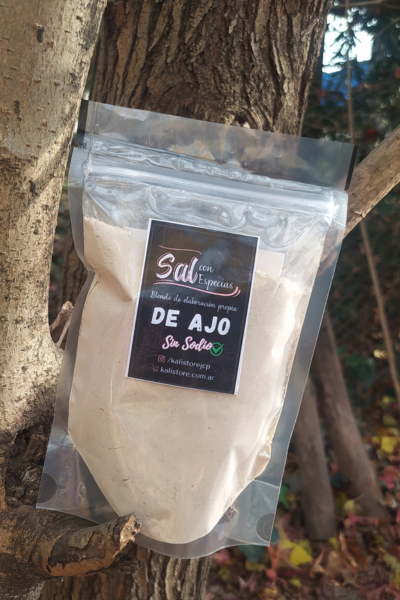 Producto - Sal de ajo, Sin sodio