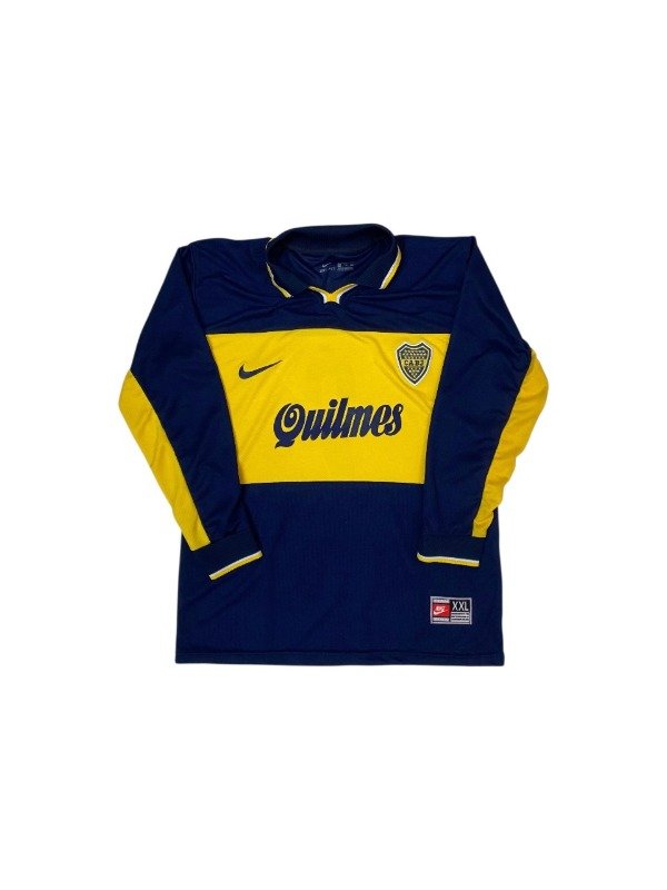 Producto - CAMISETA MANGA LARGA - BOCA 1998/1999 TITULAR (PALERMO #9)