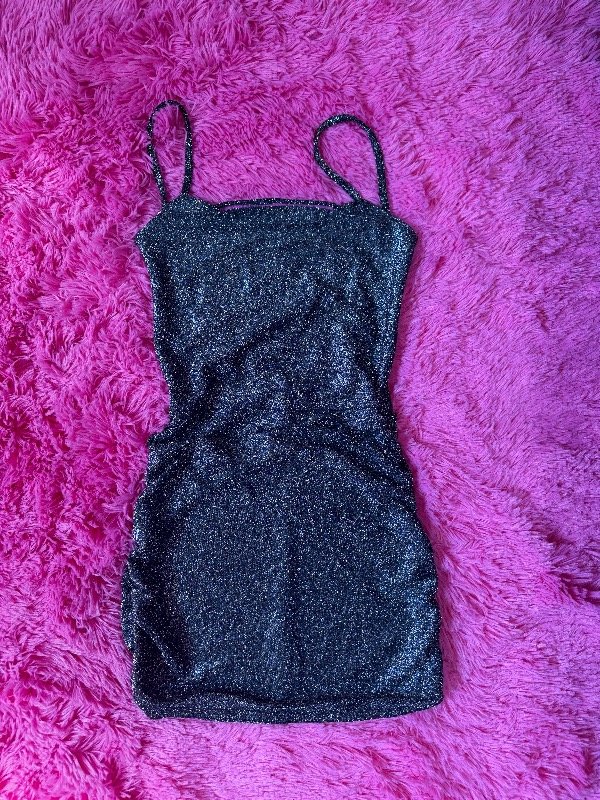 Producto - Vestido lurex plateado