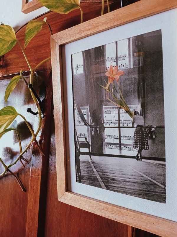 Producto - Collage enmarcado MÚSICA INTERIOR