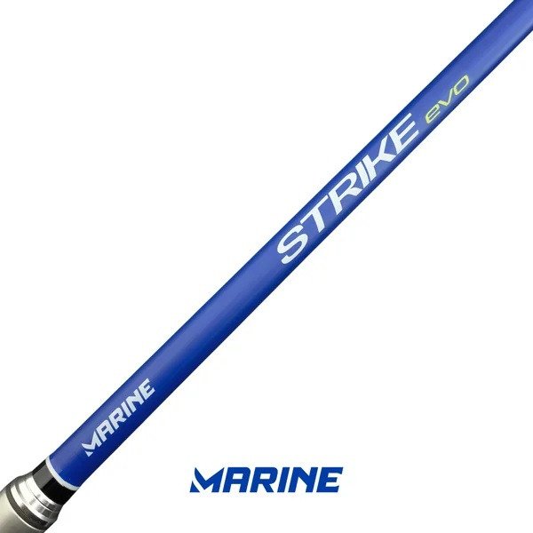 Producto - Caña Lanzamiento Marine StrikeEvo 4.20m 3 Tramos 100-200gr Aros Fuyi Carbono - 5