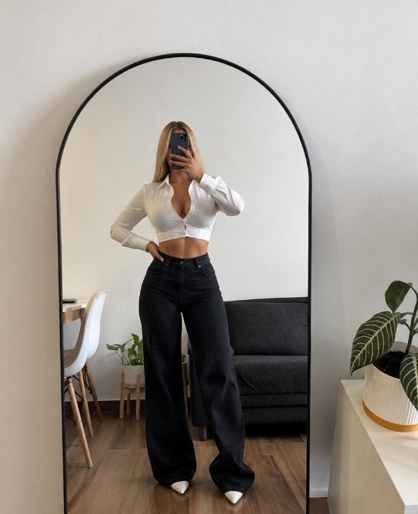 Producto - WIDE LEG BLACK RÍGIDO