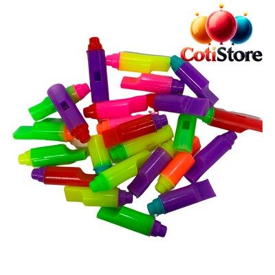 Producto - Silbato Fluor x24 unidades "Stasio"