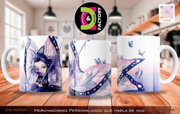 Producto - Taza Demon Slayer - TZ-RT-BL-11OZ-511-ANM-DS