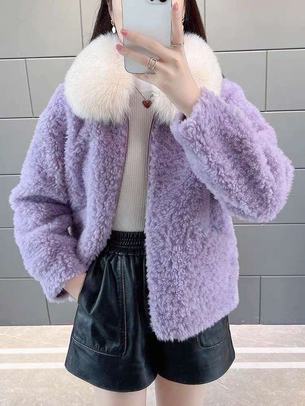 Producto - Camperas peludas con piel sintetica