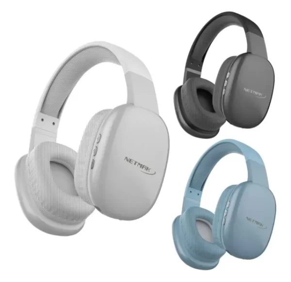 Producto - Auricular Bluetooth NETMAK VOLT , Cancelación de ruido batería 10h - 2